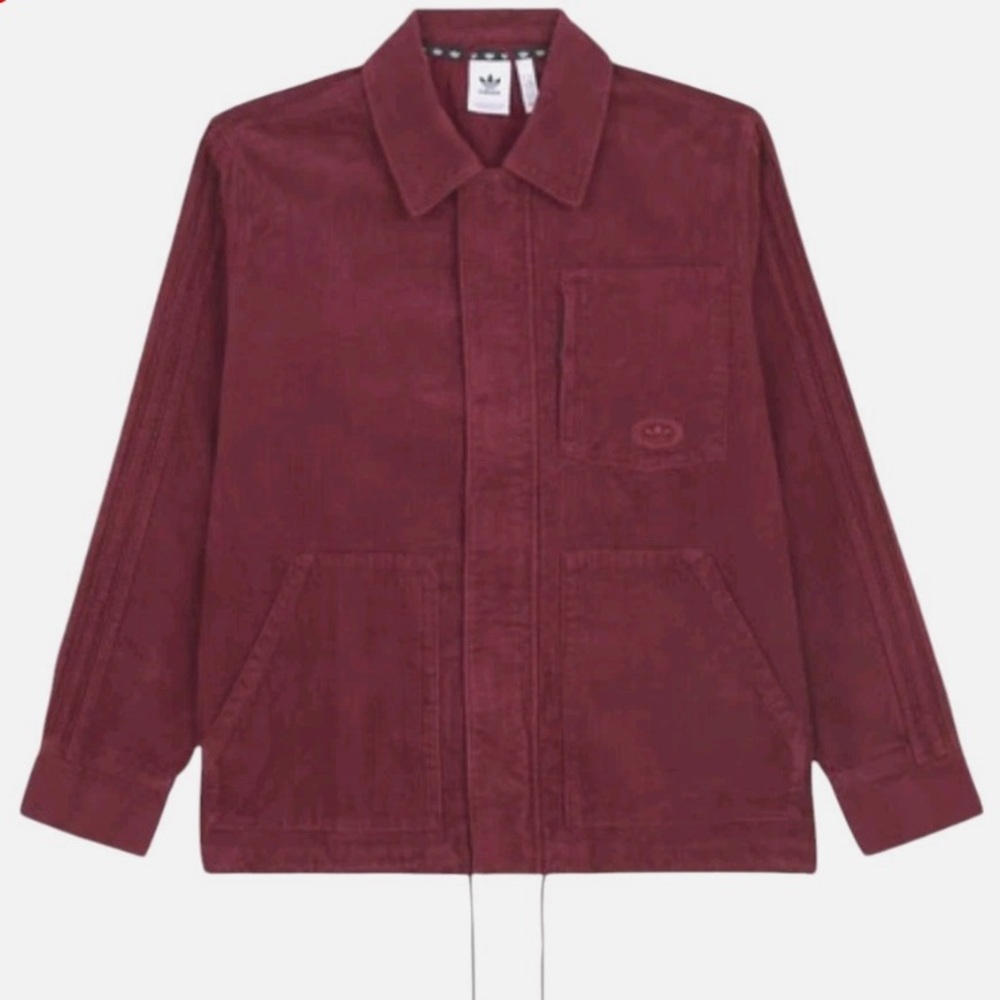 Adidas Originals Corduroy  Chore Coat Full Zip NWT Size Medium